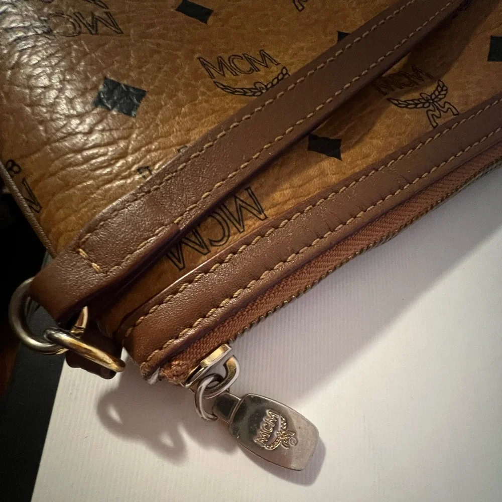 MCM Visetos Monogram Shoulder Bag - Picture 6 of 12